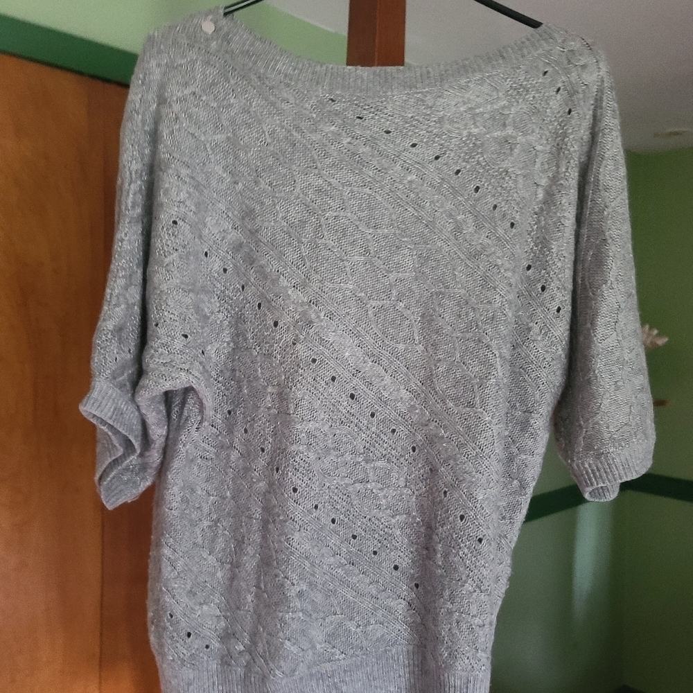 WHBM Light Grey sweater